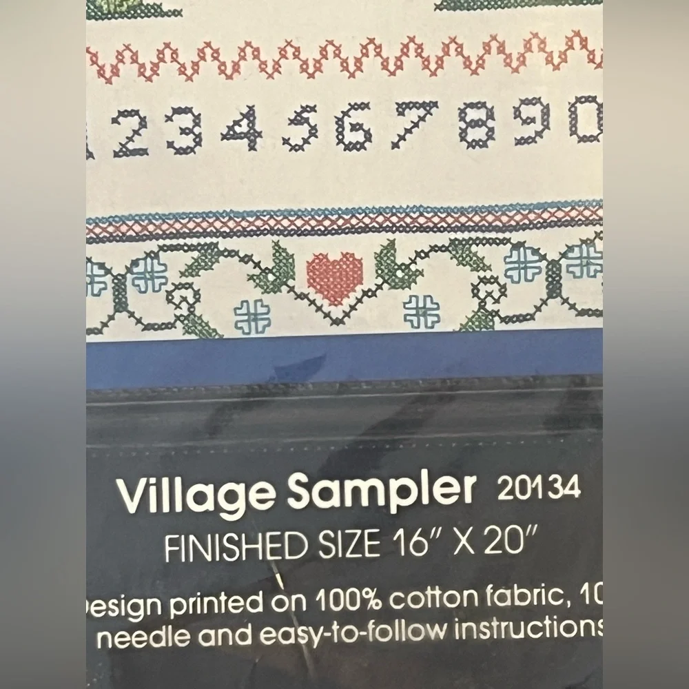 Golden‎ Bee Stitchery The Village Sampler Stitch Kit 16
